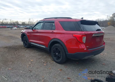 2021 Ford Explorer Xlt from USA, damaged, VIN 1FMSK8DH7MGA54146